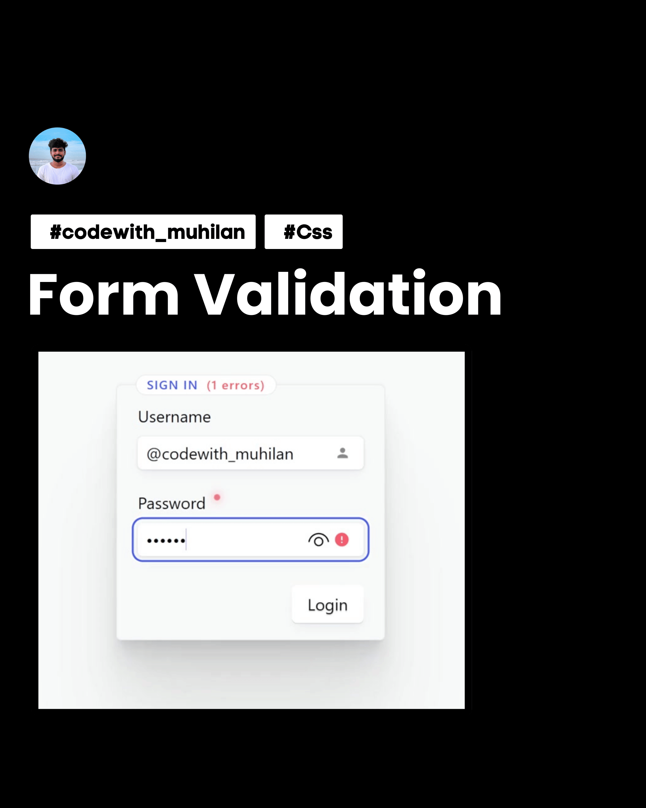 Modern Form Validation