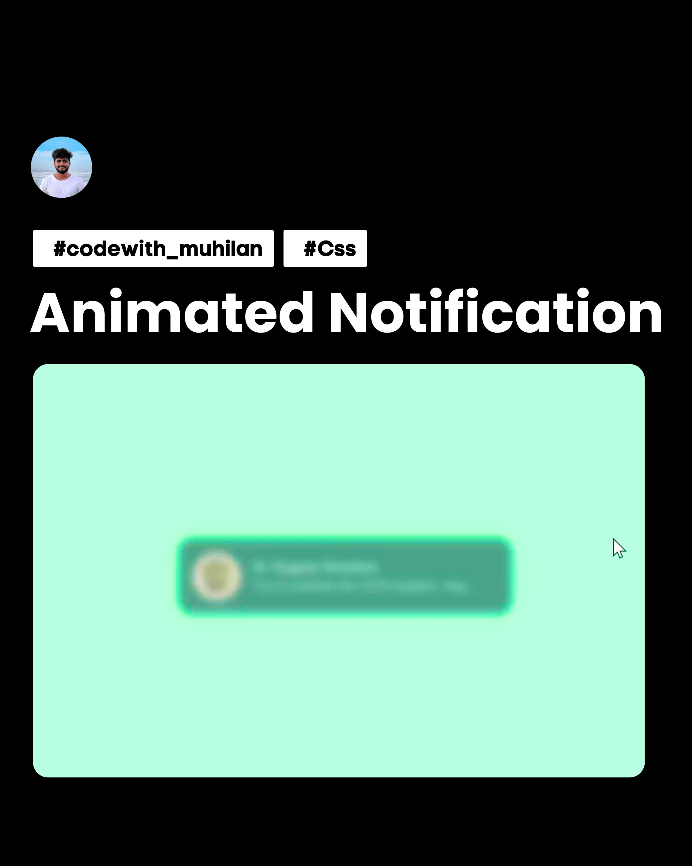 Animated Feed Notification 