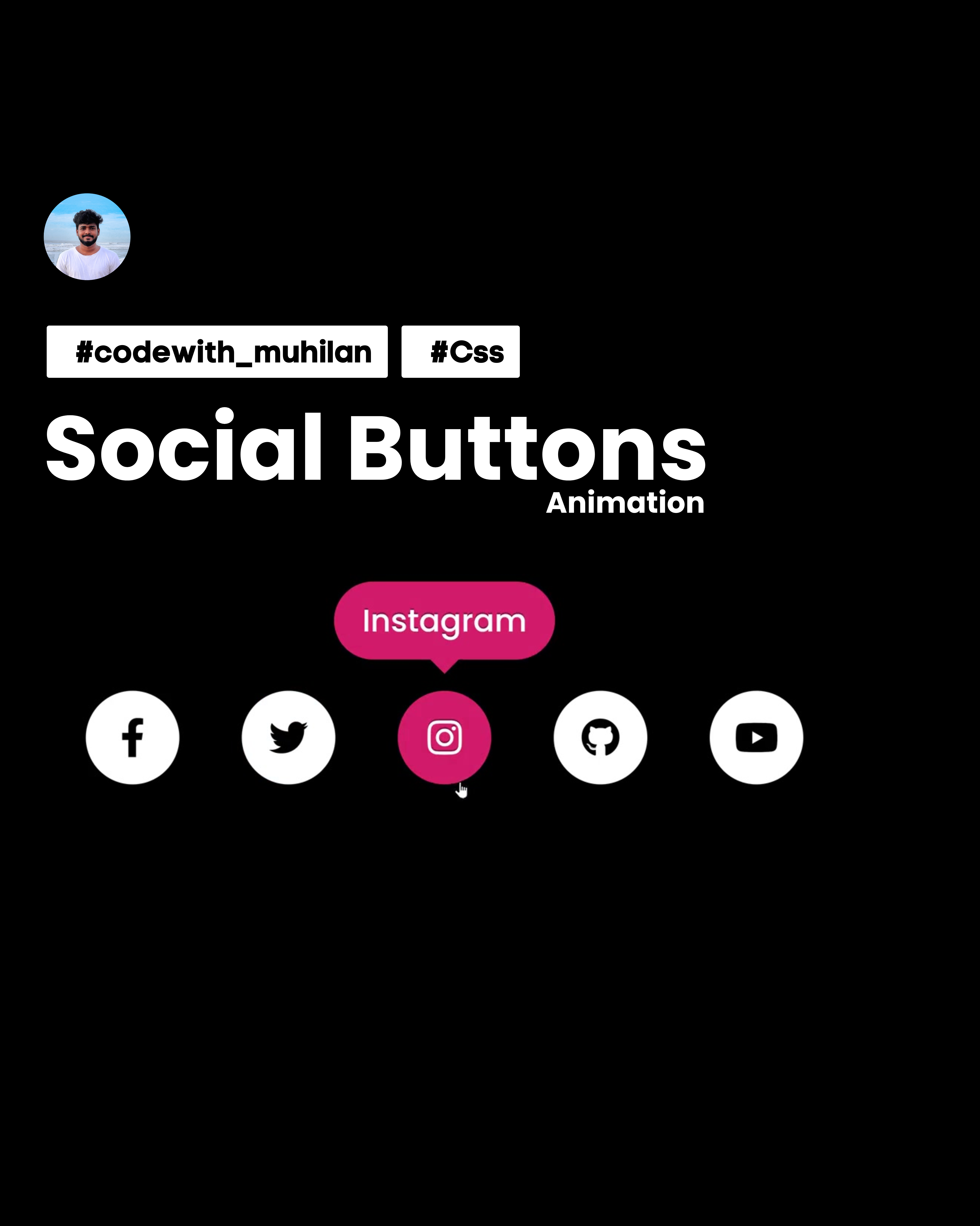 Animated Social Buttons